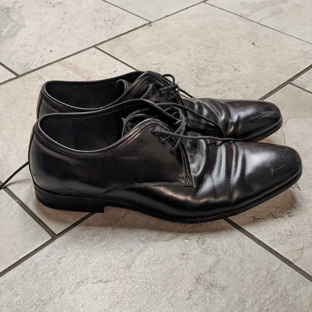 Men's Wingtip Dress Shoes (black, 10.5)